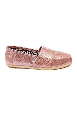 Toms Bayan Espadril Pink Glitter Pembe