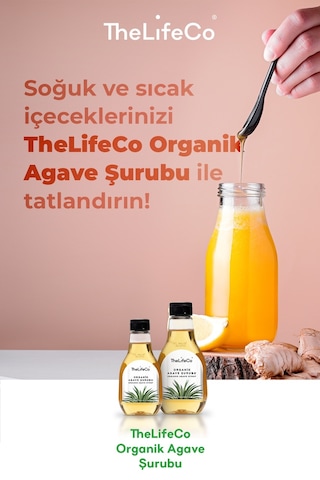 TheLifeCo Organik Agave Şurubu 330 G