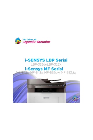 Canon Crg-056h Uyumlu Toner - Çipli 10'lu Paket/ Lbp-325dn / Lbp-325x / Mf-542x / Mf-543x / Mf-552dw / Mf-553dw