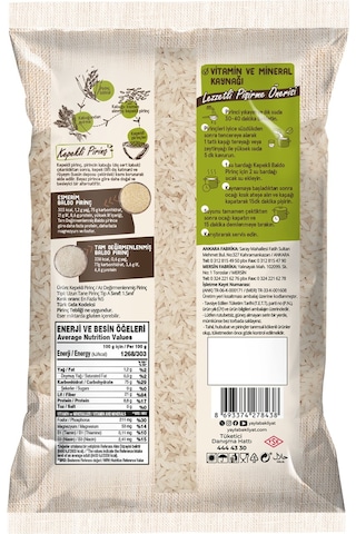 Yayla Esmerim Baldo Pirinç 1 KG