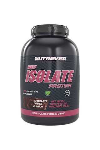 Nutrever Whey Isolate Protein 1800 Gr İzole Protein Tozu Nutrever Whey Isolate Protein 1800 Gr İzole Protein Tozu