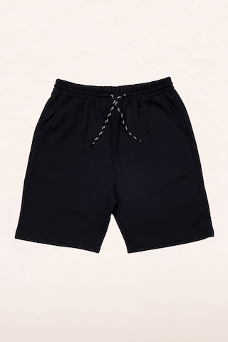 Spor Penye Short Siyah