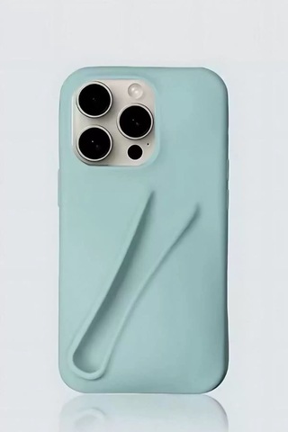 Caş Dekorasyon Turkuaz Renk 15 Pro Max Telefon Kılıfı Turkuaz