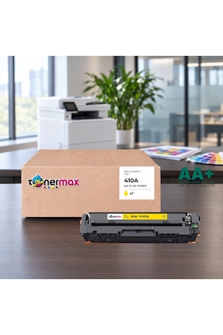Hp 410a Cf412a Sarı Uyumlu Toner Aa Plus / Color Laserjet Pro M452 / M477 / M377