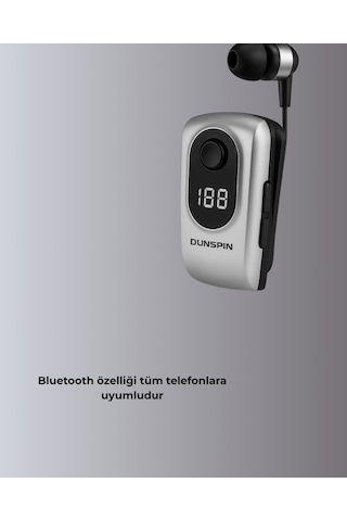 Tek Titreşimli Bluetooth Kulaklık Hızlı Şarj Ve Uzun Bekleme Süresi Yeni Nesil Najmaddin