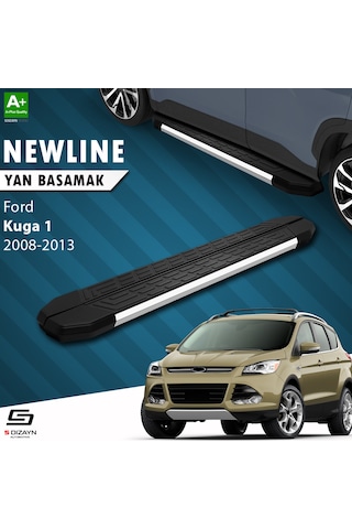 S-dizayn Ford Kuga 1 Newline Krom Yan Basamak 183 Cm 2008-2012