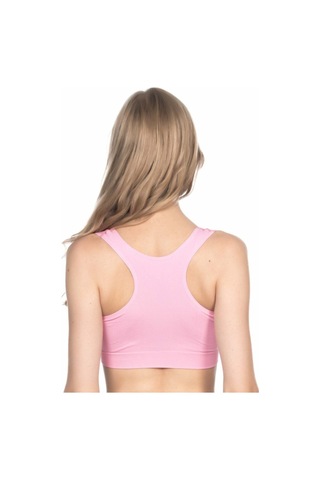 Armillia Dimoda Premium Dikişsiz Pedsiz Sporcu Sütyeni Yumuşak Dokulu Hareket Özgürlüğü Sağlayan Büstiyer Pembe Pembe