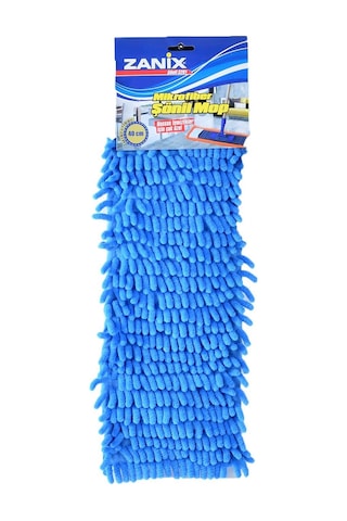 Zanix Mikrofiber Islak Kuru Nemli Makarna Şönil Palet Tablet Mop Yedeği 50 CM - 3 Adet