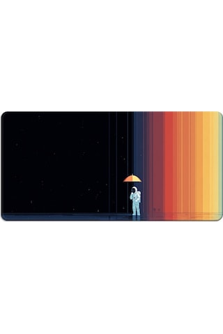 80x30 Xl Oyuncu Mousepad Özel Desenli Kaymaz Tabanlı Geniş Gaming Masa Altlığı Speed Yüzey Su