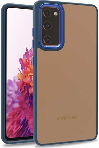 Galaxy S20 Fe Kılıf Zore Flora Buton,Kenar Çevresi Renkli Kılıf