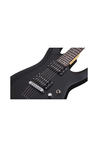 Schecter C-6 Deluxe Elektro Gitar Satin Black