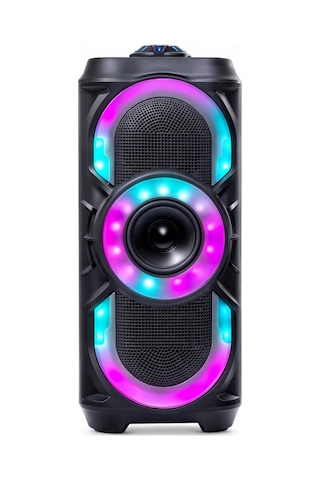 Pl-4525 Bluetooth Rgb Işıklı Speaker 4x2 Sd & Usb Girişli Güçlü Ses Sistemi