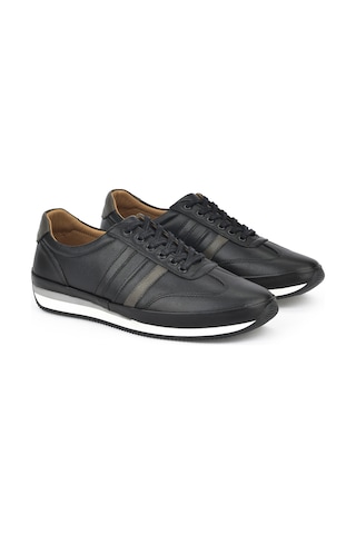 Ziya, Erkek Hakiki Deri Sneaker 1511002z060 Siyah 1311002 060 000 Siyah