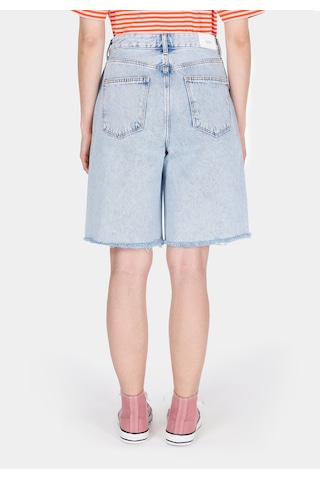 Colin's Colins Regular Fit Yüksel Bel Düz Kadın Mavi Jean Şort Cl1074975 Q1.v1 Dn03613 Denim