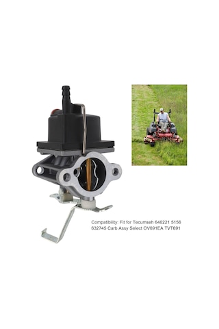Vkemall Tecumseh Ov691ea Tvt691 İçin Dayanıklı Paslanmaz Çelik Karbüratör - Optimal Performans Ve Yakıt Verimliliği, 640221 5156 632745 Uyumlu