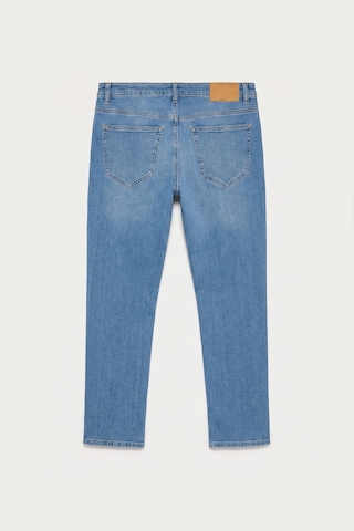 Defacto Pedro Slim Fıt Normal Bel Dar Paça Jean Pantolon G8471ax26smnm39 Mavi-nm39