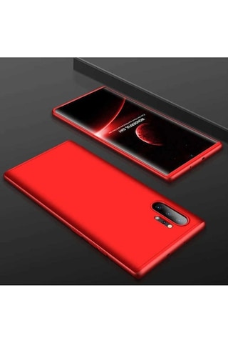 Galaxy Note 10 Plus Kılıf Zore Ays Kapak Kırmızı
