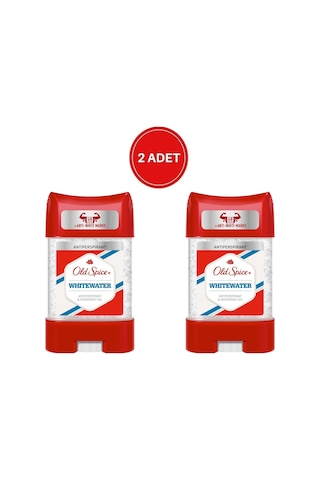 Old Spice Whitewater Perspirant Clear Erkek Jel Deodorant 70 ML x 2