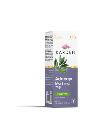 Karden Adaçayı Acı Elma Yağı 20 ML