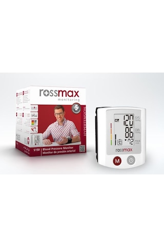 Rossmax S150 Tam Otomatik Bilekten Ölçer Tansiyon Aleti