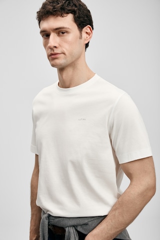 Lufian Bran Modern Grafik T- Shirt Kırık Beyaz Kırık Beyaz 111020321100510