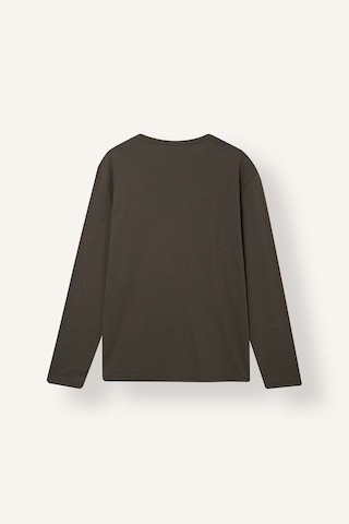Defacto New Regular Fit V Yaka Uzun Kollu Ekose 2li Pijama Takımı I2975ax26aukh148 Haki-kh148