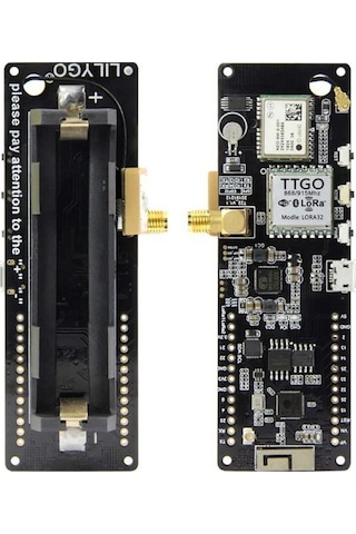 Ttgo T-beam V1.1 Esp32 Lora Wifi Bluetooth 433mhz Neo-6m Geliştirme Kartı