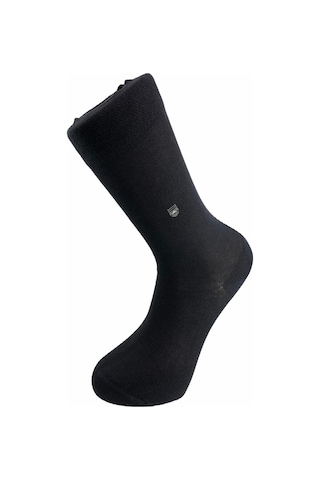 6'lı Yazlık Dikişsiz Pamuklu Erkek Çorabı-Füme