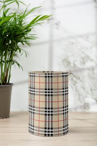 No8 10'lu Ekose Desen Silindir Kutu