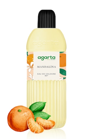 Agarta 80 Derece Mandalina Kolonyası Pet Şişe 400 ML