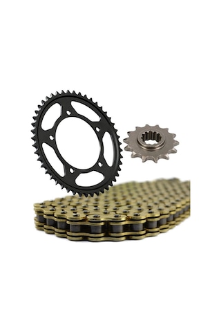 Yamaha R25-mt25 Zincir Dişli Seti Oringli 520 Sfr Gold Zincir 1