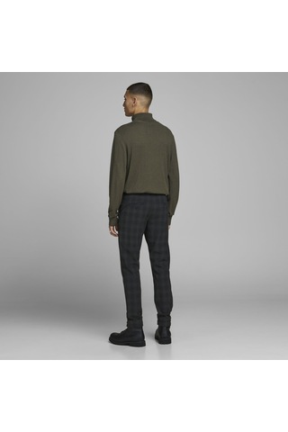 Jack & Jones Balıkçı Yaka Kazak-Emil 12157417 Olive Night Haki