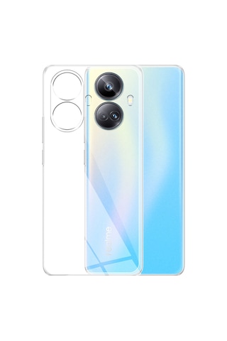 Realme 10 Pro Plus Slim Serisi Soft Silikon Kılıf - Şeffaf Al3324