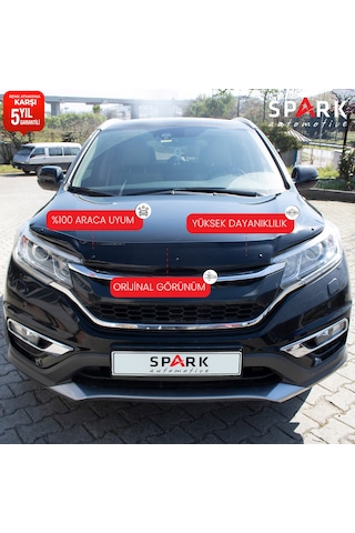 Honda Cr-v 2013-2018 Yıl Aralığı Uyumlu Kaput Rüzgarlık 3mm