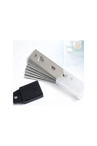 Plastik Cam Kazıma 25 Jilet Set