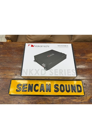 Nakamichi Nkxd 150.4 4 Kanal Güç Amplifikatörü 4x150rms - Sencan Sound