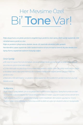 Dermatone Diaper Rash Spray Pişik Önleyici Sprey B5 Vitamini Ve Hindistan Cevizi Yağ Içeren