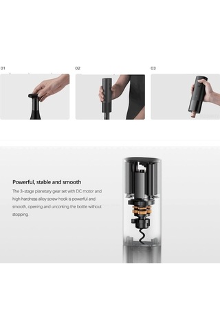 Xianwen Xiaomi Mijia Elektrikli Şarap Açacağı Kgj001t Bakır