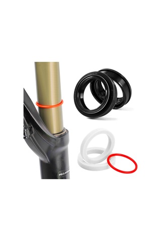 Fosenze Dağ Bisikleti Amortisör Ön Çatalı Geriği - 35mm, Su Geçirmez, Yumuşak Hareket, Tam Set Makyaslı/mak Yasız Seçenek Çok Renkli