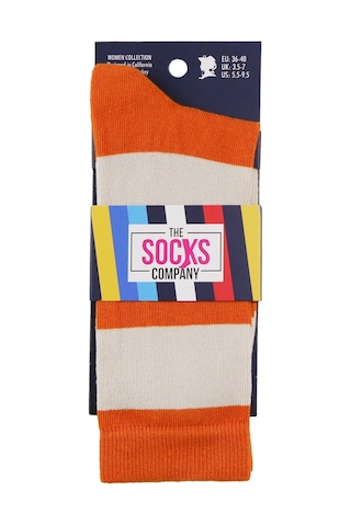 The Socks Company Desenli Kadın Soket Çorap 265k Çok Renkli