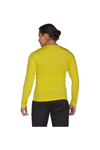 Diadora Soloben - Erkek Sarı Uzun Kollu Spor T-Shirt - Tsrt-Zn