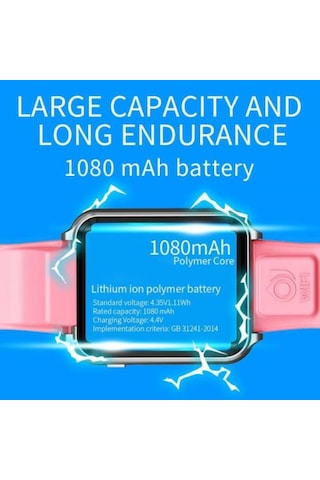 Teknofonik W5S G17 GPS Görüntülü Konuşma Çift Kameralı Akıllı Çocuk Saati