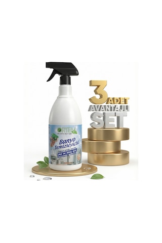 Ortem Banyo Temizleyici 3 x 1 L