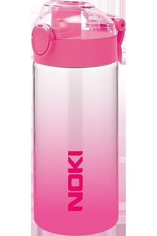 Noki Su Matarası Tritan Auto Kapak 550 Ml 12'li Stand Çok Renkli