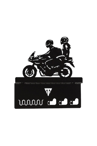 Torque-mx Metal Dekoratif Anahtar Askısı Ea23 Siyah