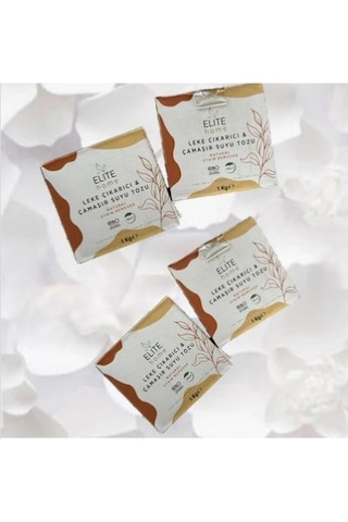 The Elite Home Doğal ve Vegan Sertifikalı Leke Çıkarıcı Çamaşır Suyu Tozu 4 x 1 KG The Elite Home Doğal ve Vegan Sertifikalı Leke Çıkarıcı Çamaşır Suyu Tozu 4 x 1 KG
