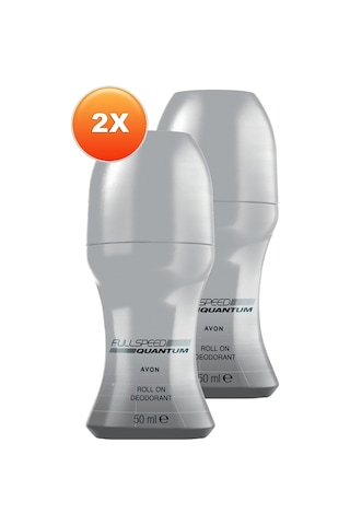 Avon Full Speed Quantum Erkek Roll-On Deodorant 2 x 50 ML