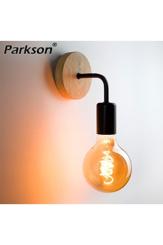 Beyaz Ahşap Duvar Lambası Eski Aplik Duvar Işıkları Fikstür E27 110v 220v Başucu Retro Lamba Endüstriyel Dekor Yemek Odası Yatak Odası Işık Beyaz