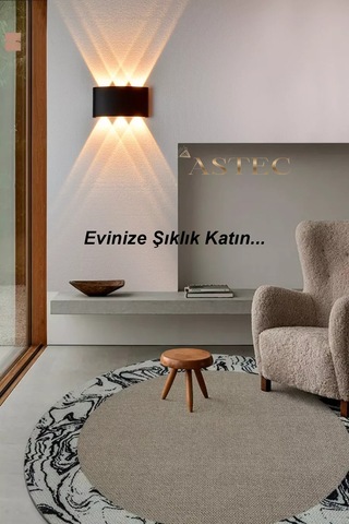 Astec Dekoratif Aydınlık Aplik Gün Işığı 10 W Su Geçirmez İç-dış Mekan