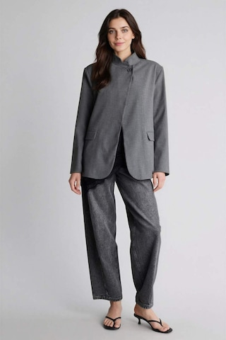 Defacto Regular Fıt Dik Yaka Blazer Ceket H2399ax26spar202 Antrasit-ar202